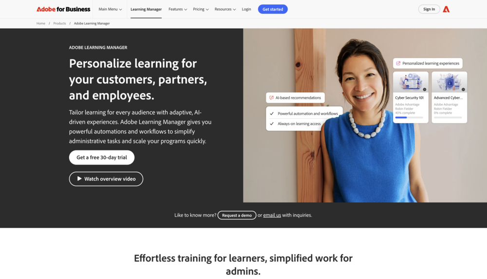 Adobe Learning Manager